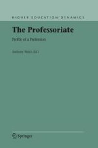 cover of the book The Professoriate: Profile of a Profession