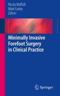 cover of the book Minimally Invasive Forefoot Surgery in Clinical Practice