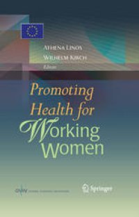 cover of the book Promoting Health for Working Women