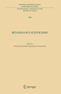 cover of the book Renaissance Scepticisms