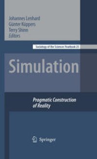 cover of the book Simulation: Pragmatic Construction of Reality