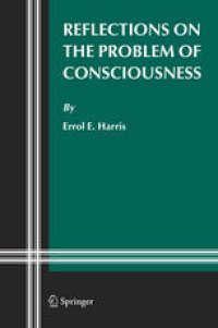 cover of the book Reflections on the Problem of Consciousness