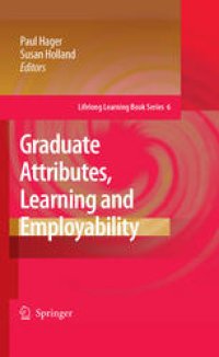 cover of the book Graduate Attributes, Learning and Employability