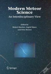 cover of the book Modern Meteor Science An Interdisciplinary View