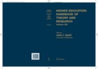 cover of the book HIGHER EDUCATION:: Handbook of Theory and Research