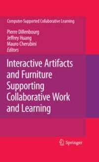 cover of the book Interactive Artifacts and Furniture Supporting Collaborative Work and Learning