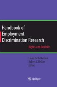 cover of the book Handbook of Employment Discrimination Research: Rights and Realities