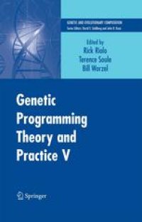 cover of the book Genetic Programming Theory and Practice V