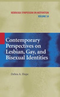 cover of the book Contemporary Perspectives on Lesbian, Gay, and Bisexual Identities