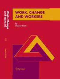 cover of the book WORK, CHANGE AND WORKERS