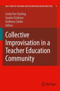 cover of the book Collective Improvisation in a Teacher Education Community