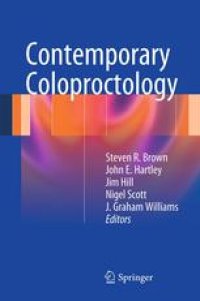 cover of the book Contemporary Coloproctology