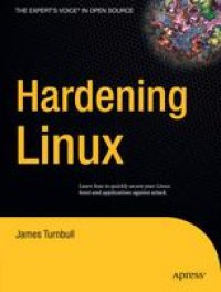 cover of the book Hardening Linux