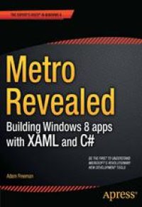 cover of the book Metro Revealed: Building Windows 8 Apps with XAML and C#