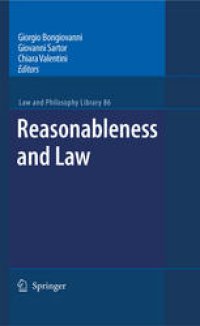 cover of the book Reasonableness and Law