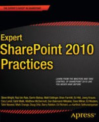 cover of the book Expert SharePoint 2010 Practices