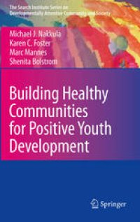 cover of the book Building Healthy Communities for Positive Youth Development