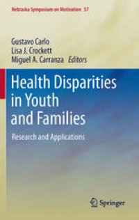 cover of the book Health Disparities in Youth and Families: Research and Applications