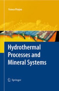 cover of the book Hydrothermal Processes and Mineral Systems