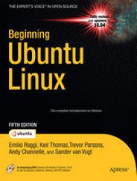 cover of the book Beginning Ubuntu Linux