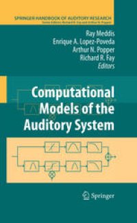 cover of the book Computational Models of the Auditory System