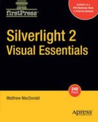 cover of the book Silverlight 2 Visual Essentials