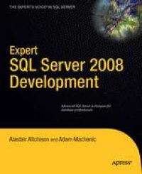 cover of the book Expert SQL Server 2008 Development