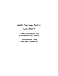 cover of the book Upper Koyukon language lessons