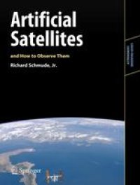 cover of the book Artificial Satellites and How to Observe Them