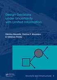 cover of the book Design decisions under uncertainty with limited information