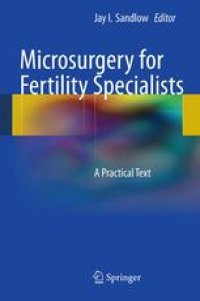 cover of the book Microsurgery for Fertility Specialists: A Practical Text