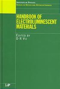 cover of the book The handbook of electroluminescent materials