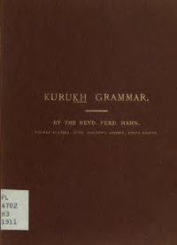 cover of the book Kuruk̲h̲ grammar