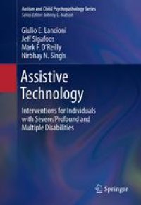 cover of the book Assistive Technology: Interventions for Individuals with Severe/Profound and Multiple Disabilities