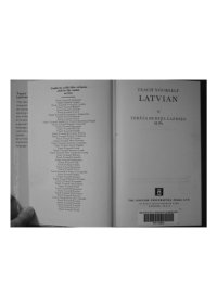 cover of the book Teach yourself Latvian