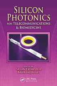 cover of the book Silicon photonics for telecommunications and biomedicine