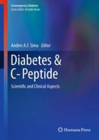 cover of the book Diabetes & C-Peptide: Scientific and Clinical Aspects