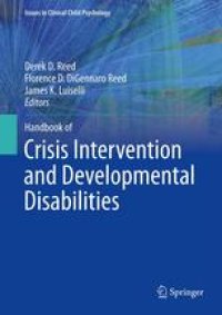 cover of the book Handbook of Crisis Intervention and Developmental Disabilities