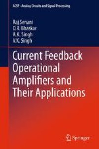 cover of the book Current Feedback Operational Amplifiers and Their Applications