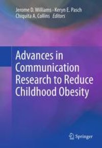 cover of the book Advances in Communication Research to Reduce Childhood Obesity