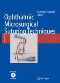 cover of the book Ophthalmic Microsurgical Suturing Techniques