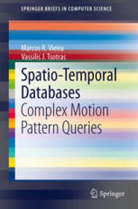 cover of the book Spatio-Temporal Databases: Complex Motion Pattern Queries