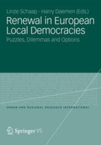 cover of the book Renewal in European Local Democracies: Puzzles, Dilemmas and Options