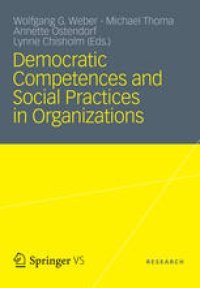 cover of the book Democratic Competences and Social Practices in Organizations
