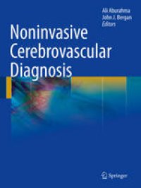 cover of the book Noninvasive Cerebrovascular Diagnosis