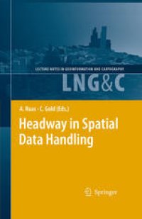 cover of the book Headway in Spatial Data Handling: 13th International Symposium on Spatial Data Handling