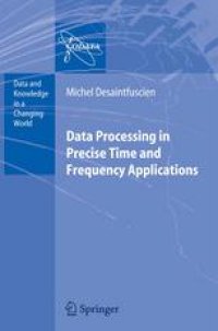 cover of the book Data Processing in Precise Time and Frequency Applications