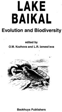 cover of the book Lake Baikal: Evolution and Biodiversity