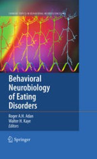 cover of the book Behavioral Neurobiology of Eating Disorders