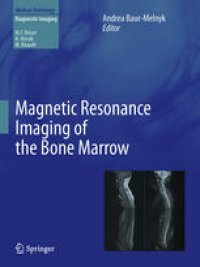 cover of the book Magnetic Resonance Imaging of the Bone Marrow